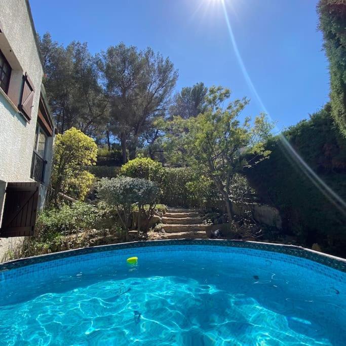 Villa La Louette, 100M Centre-Village, Piscine H-Sol, Proche Mer Saint-Cyr-sur-Mer Esterno foto